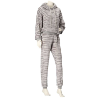 Huispak dames Zebra grijs   maat L/XL