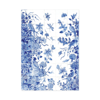 Theedoek Delfts Blauwe Vogels