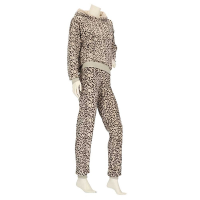 Huispak dames Leopard beige   maat L/XL
