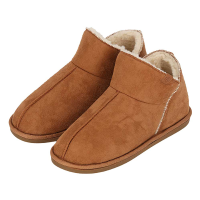 Apollo Ladies Home Boots Suède Cognac   maat 37/38