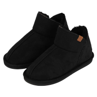 Apollo Ladies Home Boots Suède Zwart   maat 37/38