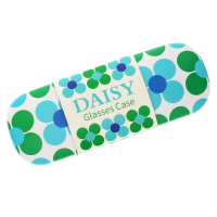 Brillenkoker Blue and Green Daisy