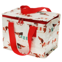 Lunchbag Sausage Dog koeltasje (ivoor)
