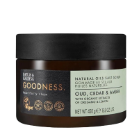 Baylis & Harding   Goodness Oud, Cedar & Amber Salt Scrub 450 gr