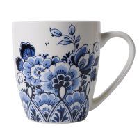 Koffiemok Delfts Blauwe Bloemen 200 ml