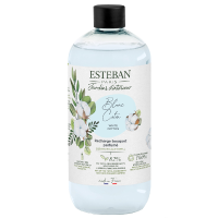 Esteban Jardins d'Intérieur Blanc Coton navulling geurstokjes 500 ml
