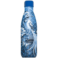 Modern Mastry   Royal Blue drinkfles RVS 500 ml