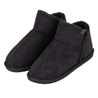 Apollo Ladies Home Boots Suède Donkergrijs   maat 37/38