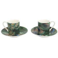 Espresso set Pauwenveren