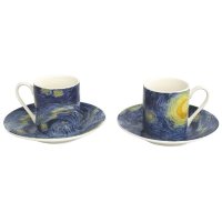 Espresso set Van Gogh   Sterrennacht