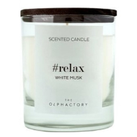 The Olphactory   Geurkaars Relax White Musk 200 gr