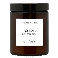 The Olphactory   Geurkaars Grace Mint Tea & Basil 135 gr