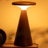 Sylva Table Lamp Large Walnut