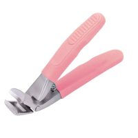 Erbe Nagelknipper Soft Grip 8,5 cm roze