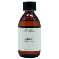 The Olphactory   Geurstokjes Grace Mint Tea & Basil navulling 250 ml