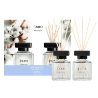 Geurstokjes Ipuro Cotton Fields 2 x 50 ml geschenkset