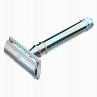 The Bluebeards Revenge Scimitar Double Edge razor