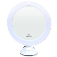 Make up spiegel met LED verlichting (7x vergrotend)