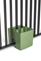 GreenUp Balkon Plantenbak   Olijfgroen