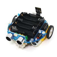 HU 063 Grafische Programmering 51 Intelligent Car Kit Infrarood Tracking Ultrasone Obstakel Vermijding APP bluetooth Con