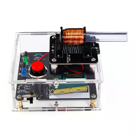 HU 064C High Voltage Elektromagnetische Launcher DIY Kit met Circuit Board Snelle Energie Opslag Lange Bereik Onderwijs