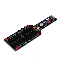 HU 074 DIY Metaaldetector Kit PCB Bord LED Flitsalarm Toets Buzzer Alarm Aanpasbare Gevoeligheid 3 5V Educatieve Elektro