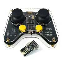 HU M40 24GHz Draadloze Afstandsbediening Dubbele Joystick 250kbps NRF24L01P Communicemodule Laag Energieverbruik Open Pr