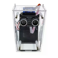 HU M74 Slimme Prullenbak DIY Elektronische Kit Dual Probe Ultrasonisch Automatische Inductie 3 in 1 HXFB Bord DIY Kit vo