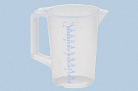 Hünersdorff 936000 Maatbeker 1000 ml Polypropyleen (PP)