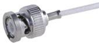 Huber+Suhner 11_BNC 50 2 14/133_NE 22641683 BNC connector Stekker, recht 50 Ω 1 stuk(s)