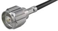 Huber+Suhner 11_N 50 3 31/133_NE 22648829 N connector Stekker, recht 50 Ω 1 stuk(s)