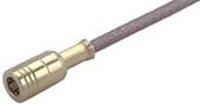 Huber+Suhner 11_SMB 50 2 40/111_NE 22648051 SMB connector Stekker, recht 50 Ω 1 stuk(s)