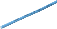 Huber+Suhner 12420672 Draad Radox® 155 1 x 0.50 Mm² Blauw per meter
