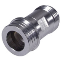 Huber+Suhner 23036033 N adapter QN stekker   N bus 1 stuk(s)