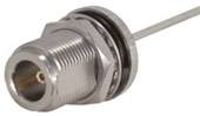 Huber+Suhner 24_N 50 3 14/133_NE 22542300 N connector Chassisbus, inbouw 50 Ω 1 stuk(s)