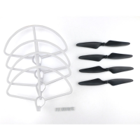 Hubsan H501s H501c Rc Quadcopter Sapre Parts Cw/ccw Propellers & Protection Cover Set