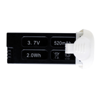Hubsan X4 Plus H107c+ Rc Quadcopter Spare Parts 3.7V 520mah Battery With Battery Compartment Cover