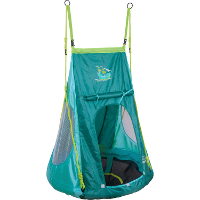 HUDORA Nestschommel met tent Pirate 90 72152