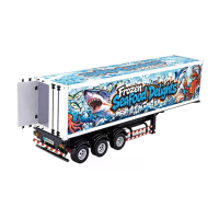 Huina 1505D 1/18 RC Auto Zeevoedsel Geconditioneerd Vrachttrekenvoerder voor 1501 RC Vrachttrekker