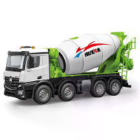 HUINA 1537 1/14 12CH 2.4G RC Auto Cementmixer Voertuig Afstandsbediening Volgeleidige Schaal Met Licht Zware Simulatie E