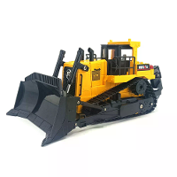 Huina 1554 1/16 11CH RC Bulldozer Auto Zware Bulldozer Kinderen RC Voertuig Elektrisch Speelgoed Cadeaus Voor Kinderen