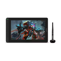 HUION Kamvas 13 IPS Tekentablet met Volledig Gelamineerd Scherm 8192 Stylus Batterij 8 Programmeerbare Druktoetsen Drukg