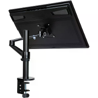 HUION ST410 Enkele Monitorarm Stevige Monitor Bureau Stand met C Klem/Grommet VESA Bevestiging met Volledige Beweging Dr