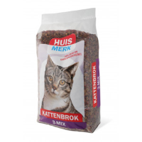 Huismerk Kattenbrok 3 Mix kattenvoer 10 kg