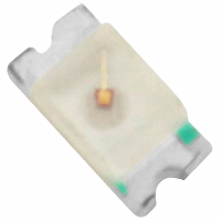 HuiYuan 0603B2C KPC B SMD LED 0603 Blauw 120 mcd 120 ° 25 mA 3.2 V