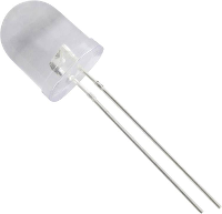 HuiYuan 10034R1C CSE E Bedrade LED Rood Rond 10 mm 8500 mcd 25 ° 20 mA