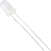 HuiYuan 5034W2D EHE A Bedrade LED Wit Rond 5 mm 700 mcd 50 ° 20 mA