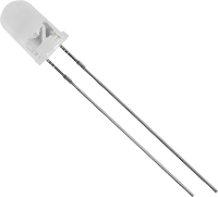 HuiYuan 5034Y1C BSC C Bedrade LED Geel Rond 5 mm 6000 mcd 15 ° 20 mA