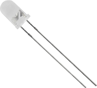 HuiYuan 5034Y1C CSE E Bedrade LED Geel Rond 5 mm 9500 mcd 20 °, 25 ° 20 mA