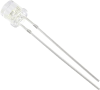 HuiYuan 5634R1C KHE C Bedrade LED Rood Cilindrisch 5 mm 800 mcd 90 ° 20 mA
